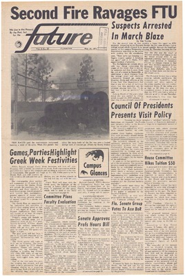 What Scholarships Were Available at Florida Technical University in 1971?